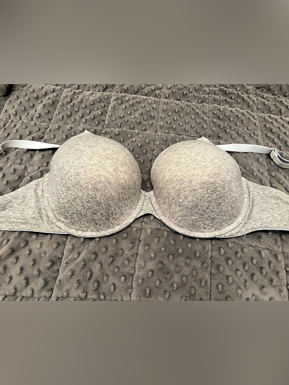 Victoria's Secret PINK Underwire Bra Gray & Pink Size 38DDD